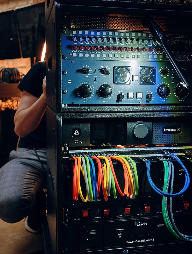 Sound. Colour. Energy. And the cables that tie it all together.