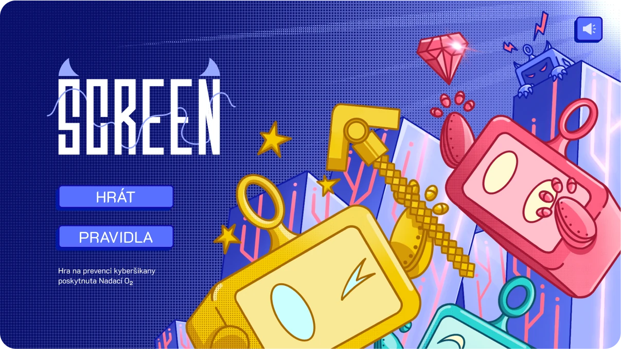 Hra, která učí děti vítězit v digitálním světě.