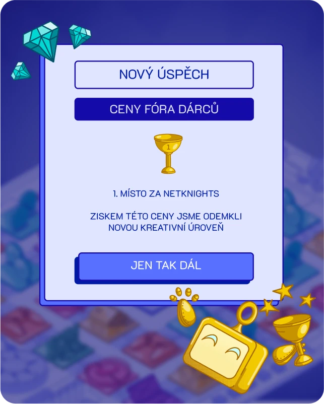 Hra, která učí děti vítězit v digitálním světě.